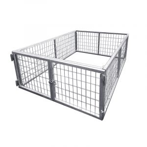 Trailer Cage Double Door Galvanised
